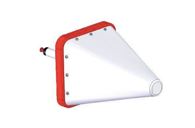 Двухуровневая логопериодическая дипольная антенна 3186