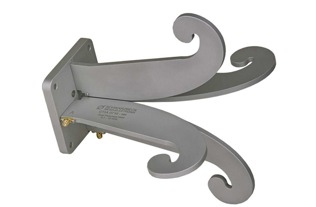 Широкополосная открытая четырехгребневая рупорная антенна с двойной поляризацией CTIA 0710