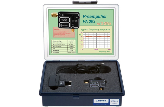 Предусилитель PA 303 до 3 ГГц