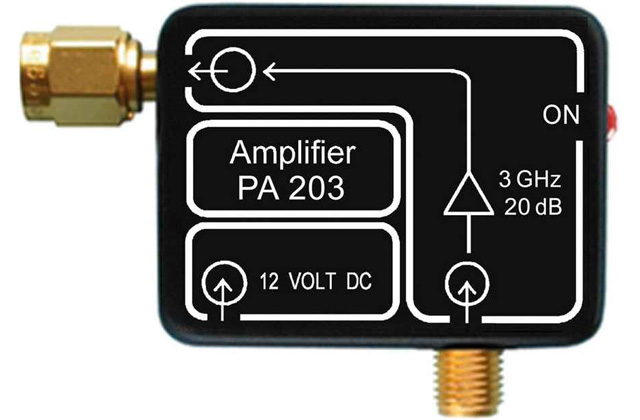 Предусилитель PA 203 до 3 ГГц