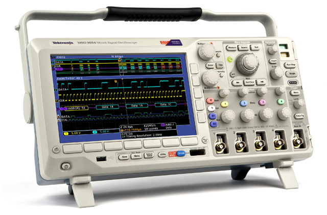 Осциллографы смешенных сигналов с цифровым люминофором MSO3012